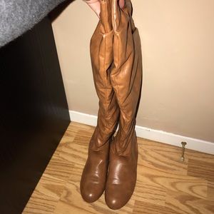 Shoes - Chestnut Over the Knee Boots Shoes - Chestnut Over the Knee Boots